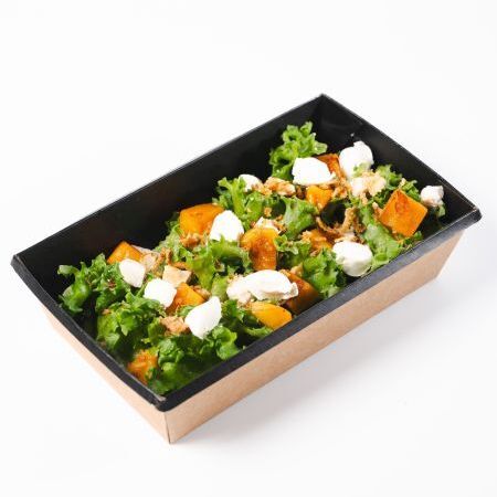 ТЕПЛЫЙ САЛАТ С ТЫКВОЙ